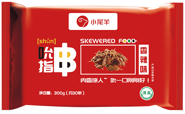 香辣牙簽串300g